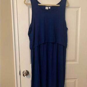 Gap Maternity/Nursing Overlay Dress NWT XL